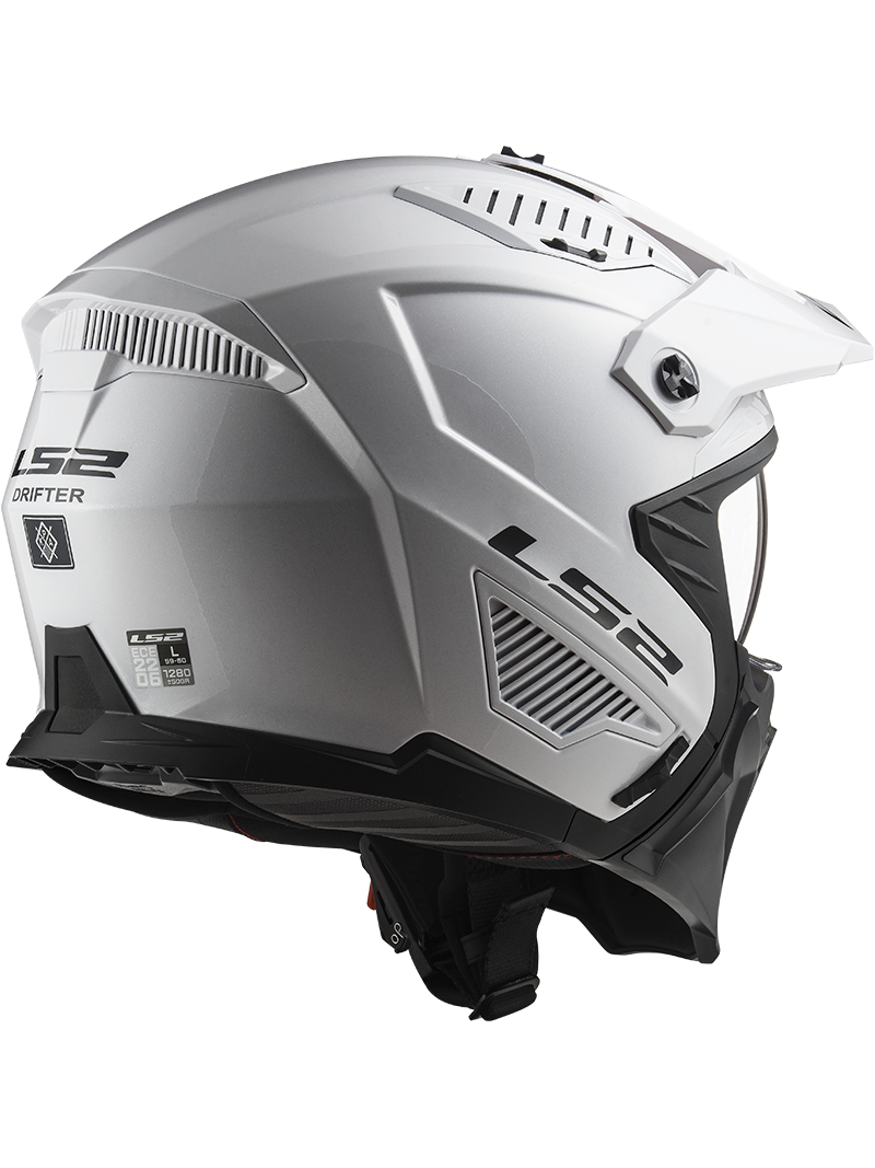 LS2 OF606 DRIFTER SOLID WHITE-06 3