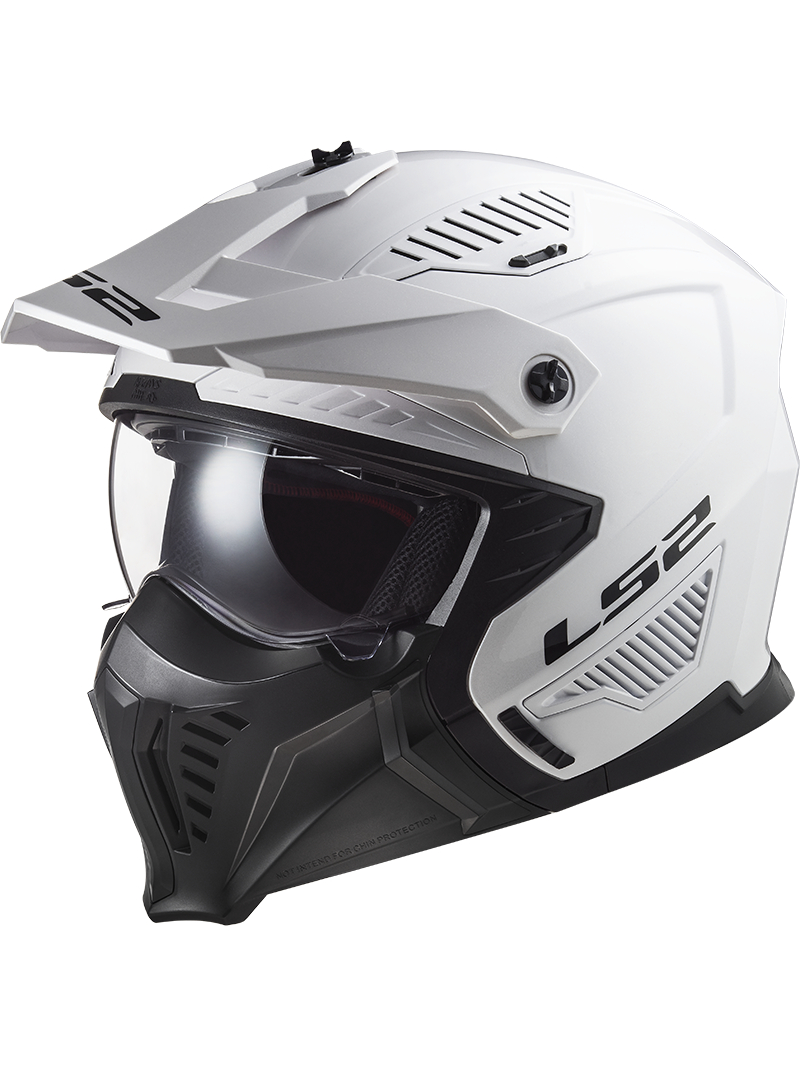 LS2 OF606 DRIFTER SOLID WHITE-06 LS2 OF606 DRIFTER SOLID WHITE-06