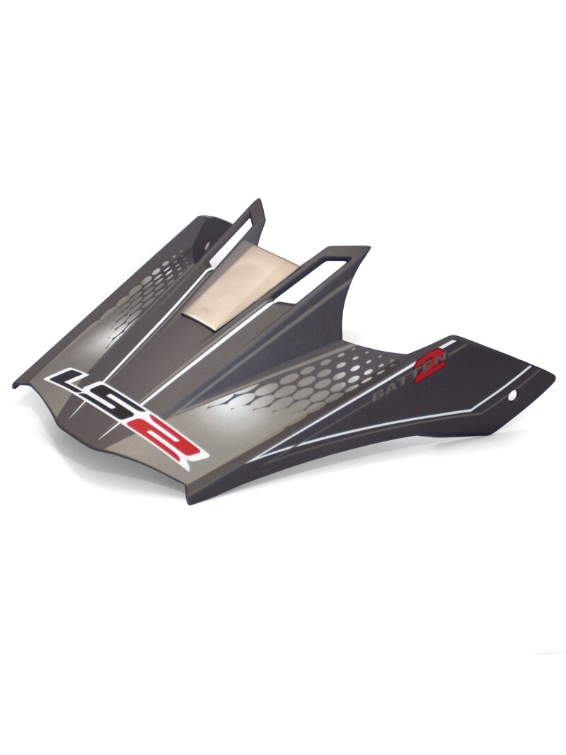 LS2 PEAK MX433 SILVER (BATTEN)