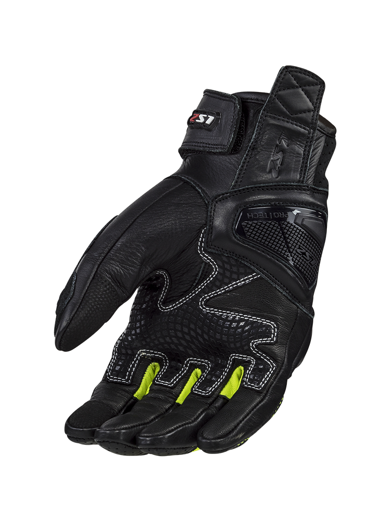 LS2 SPARK 2 LEATHER MAN GLOVES BLACK H-V 1 LS2 SPARK 2 LEATHER MAN GLOVES BLACK H-V 1