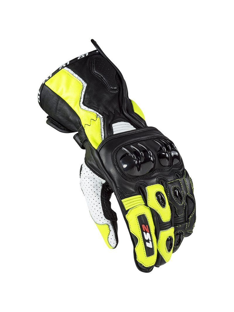 LS2 SWIFT RACING GLOVES BLACK NEON YELLOW LS2 SWIFT RACING GLOVES BLACK NEON YELLOW