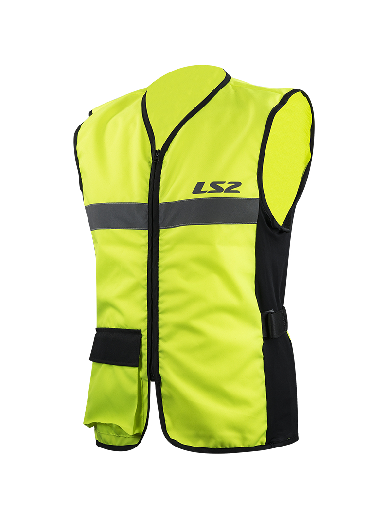 LS2 VEST HI-VIS YELLOW LS2 VEST HI-VIS YELLOW