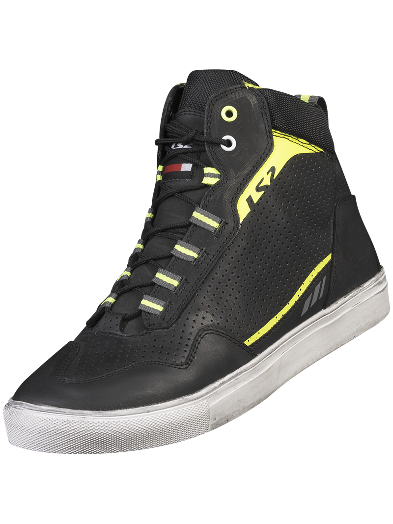 LS2 ZOE MAN BOOTS BLACK H-V YELLOW LS2 ZOE MAN BOOTS BLACK H-V YELLOW