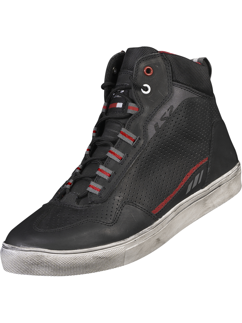 LS2 ZOE MAN BOOTS BLACK RED