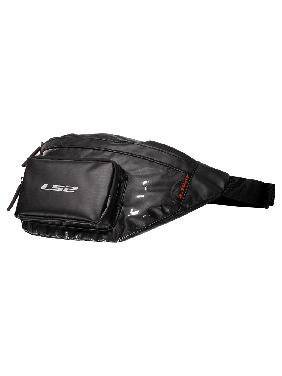 LS2 LWB-03 Waist Bag 500D Grid Fabric black 4L