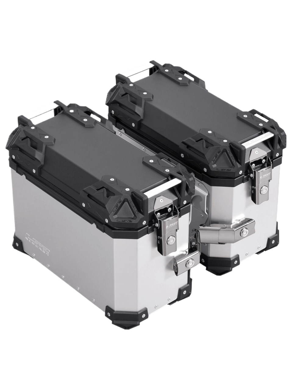 LS2 Side ALUCASES Silver 30+30L for BMW 750/850 GSI LS2 Side ALUCASES Silver 30+30L for BMW 750/850 GSI
