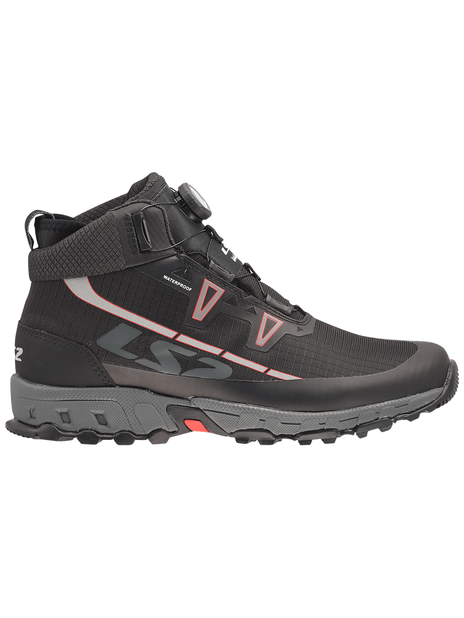 LS2 TREKKER MAN BOOTS WP BLACK 4 LS2 TREKKER MAN BOOTS WP BLACK 4