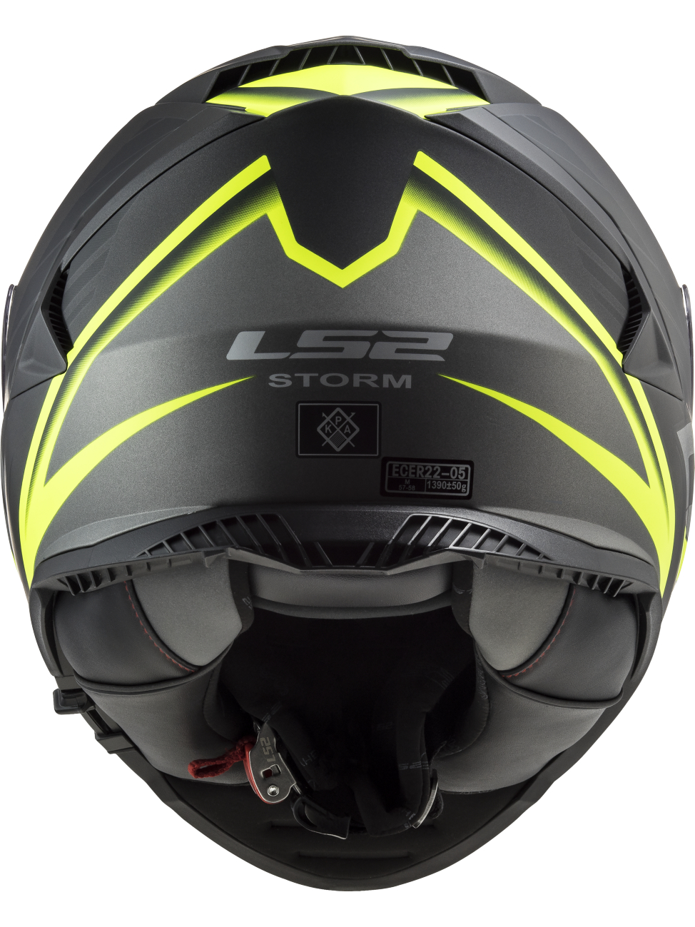LS2 FF800 STORM II NERVE M.BLACK H-V YELLOW-06 2