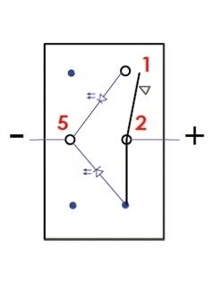 Marina R switch without toggle (ON)-OFF 1 Marina R switch without toggle (ON)-OFF 1