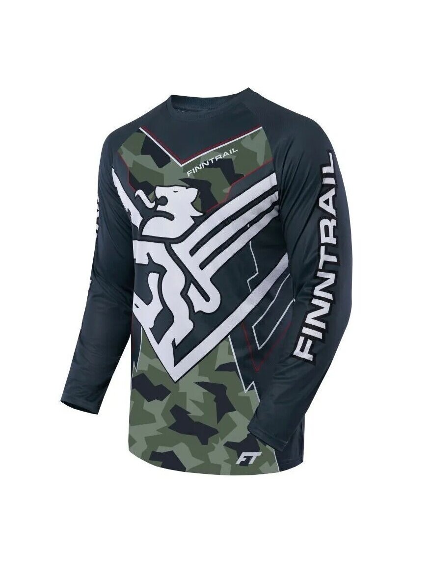MARŠKINĖLIAI FINNTRAIL CAMO ARMY