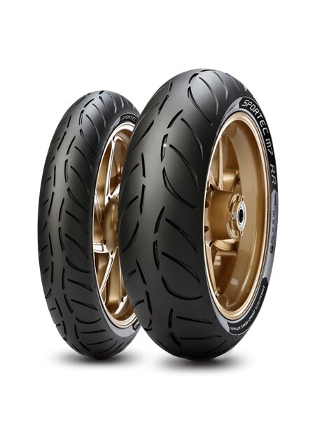 Metzeler Sportec M7 RR 130/70 ZR 16 M/C (61W) TL Fr. Metzeler Sportec M7 RR 130/70 ZR 16 M/C (61W) TL Fr.