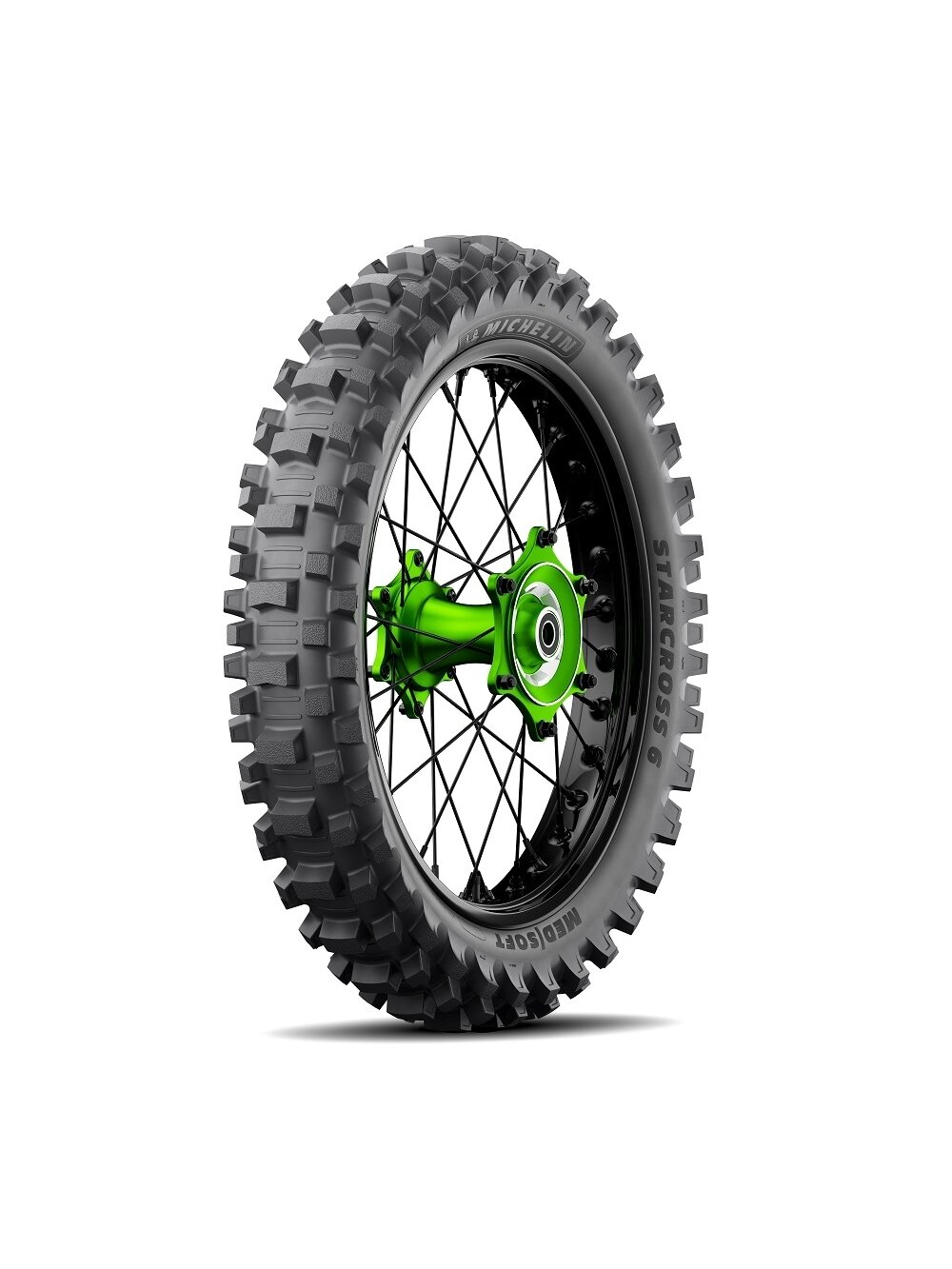 Michelin Starcross 6 Medium Soft 110/90-19 M/C 62M TT Re Michelin Starcross 6 Medium Soft 110/90-19 M/C 62M TT Re