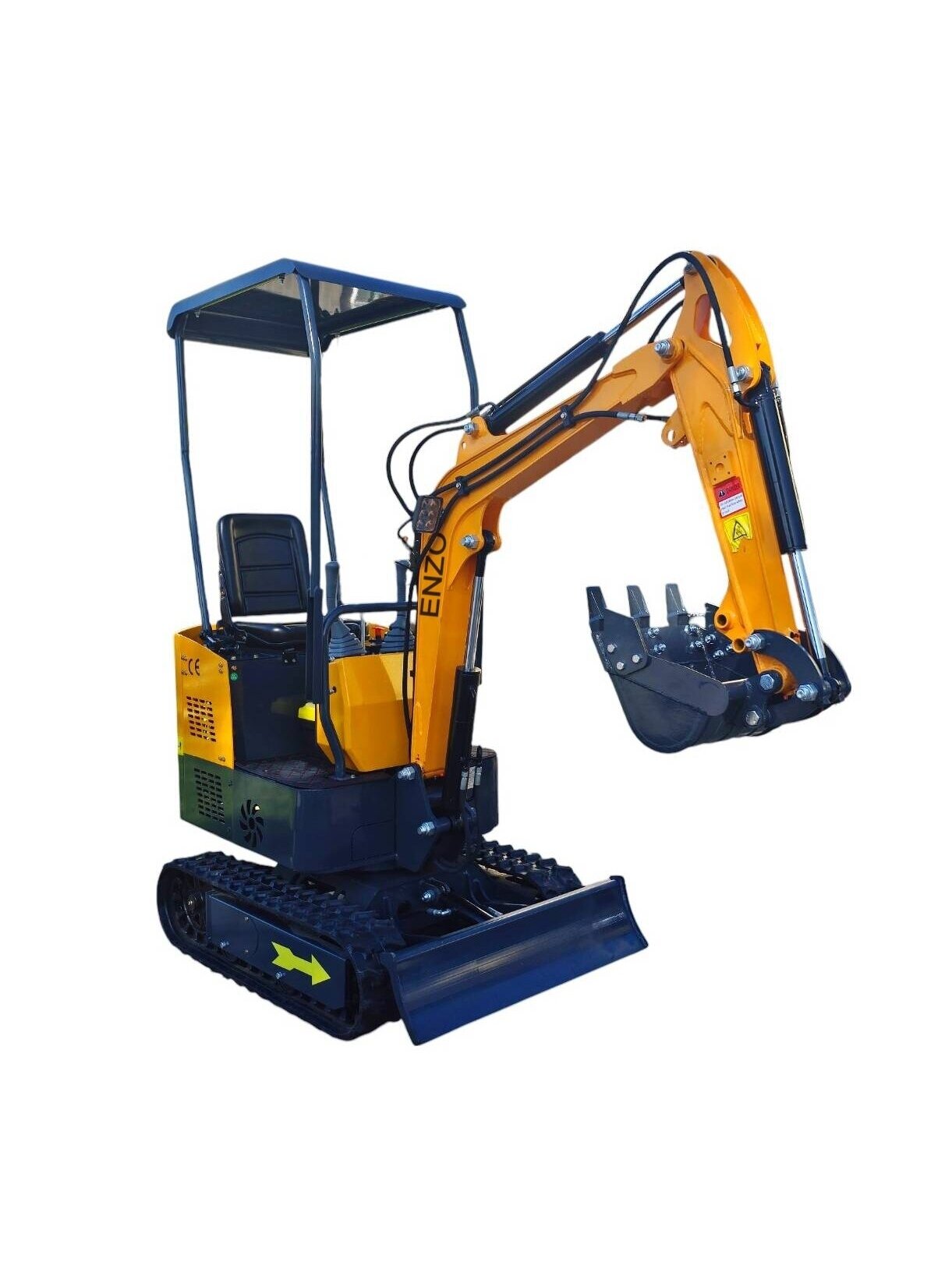 Mini Ekskavatorius ENZO HT-10H, Koop KD192FC (be kabinos) 6