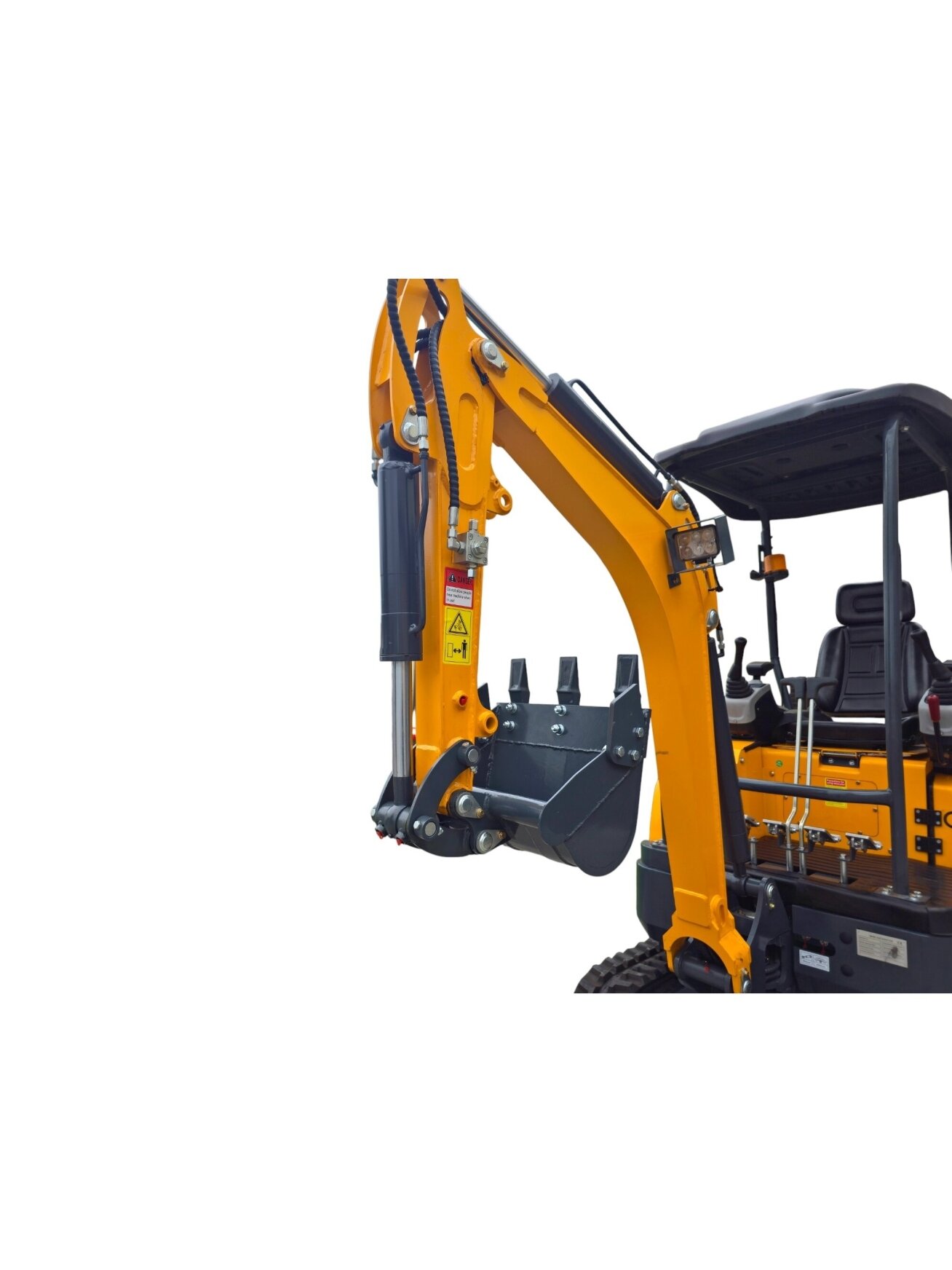 Mini Ekskavatorius ENZO HT-18, Kubota D722 (be kabinos) 14