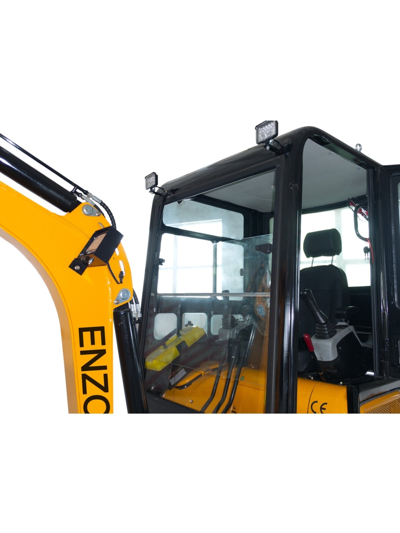 Mini Ekskavatorius ENZO HT-20, Kubota D902 (Su kabina) 23 Mini Ekskavatorius ENZO HT-20, Kubota D902 (Su kabina) 23