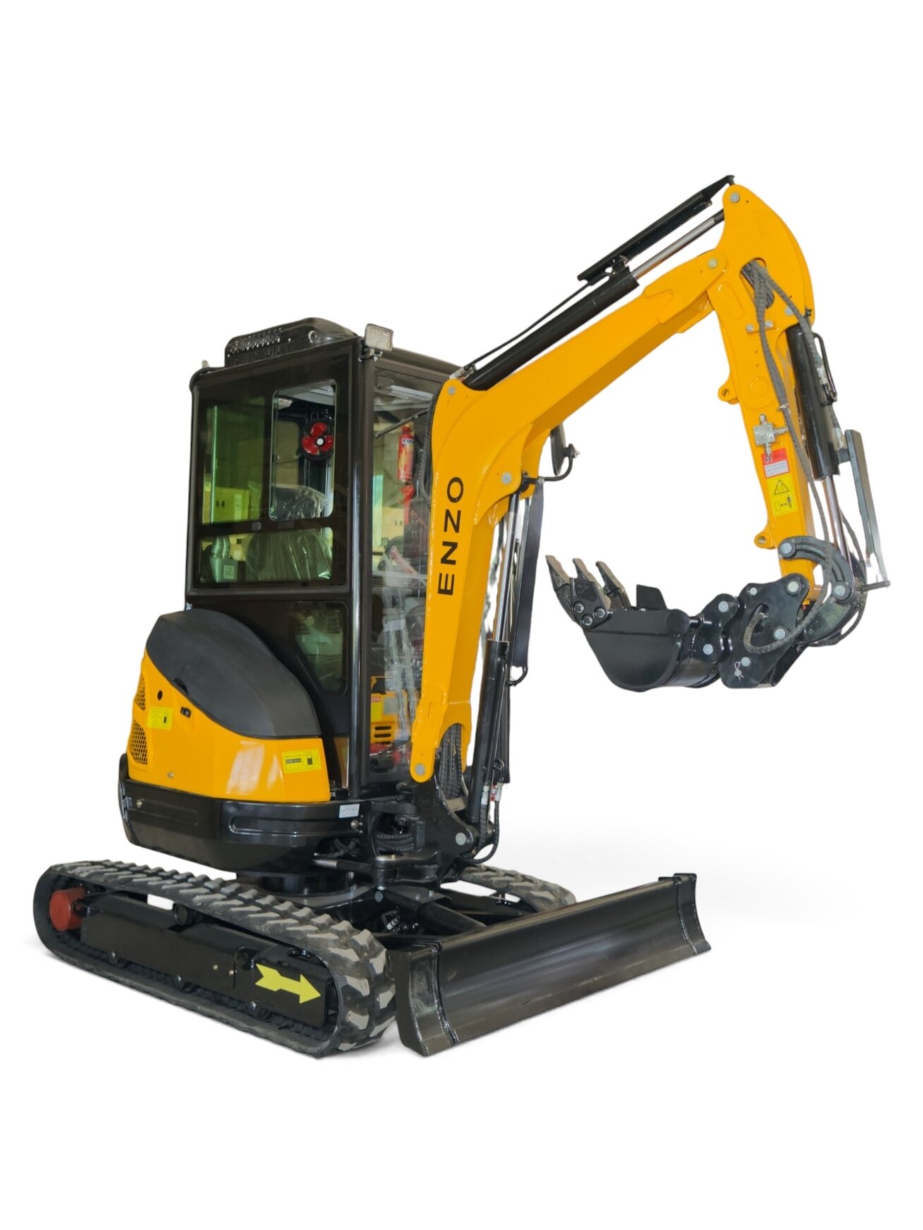 Mini Ekskavatorius ENZO HT-25, Kubota D1105 (su kabina) SU AC Mini Ekskavatorius ENZO HT-25, Kubota D1105 (su kabina) SU AC