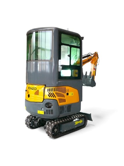 Mini Ekskavatorius ENZO HT-15 PRO, KOOP 192 (su kabina) 9