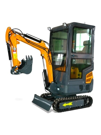 Mini Ekskavatorius ENZO HT-15 PRO, KOOP 192 (su kabina)