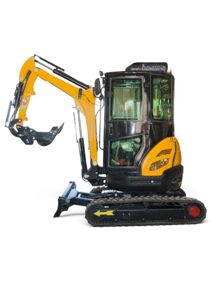 Mini Ekskavatorius ENZO HT-25, Kubota D1105 (su kabina) SU AC 1 Mini Ekskavatorius ENZO HT-25, Kubota D1105 (su kabina) SU AC 1