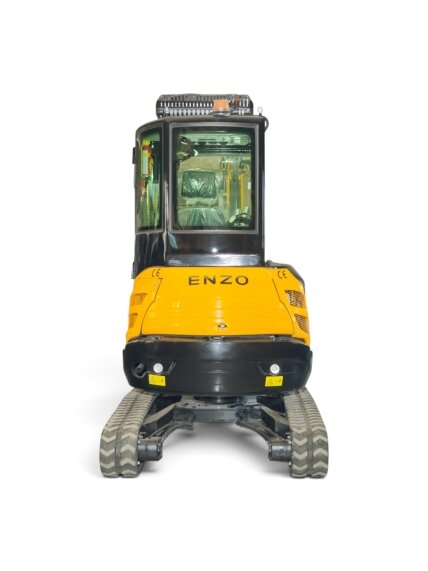 Mini Ekskavatorius ENZO HT-25J, Quanchai V13-25C51 (su kabina, AC) 4