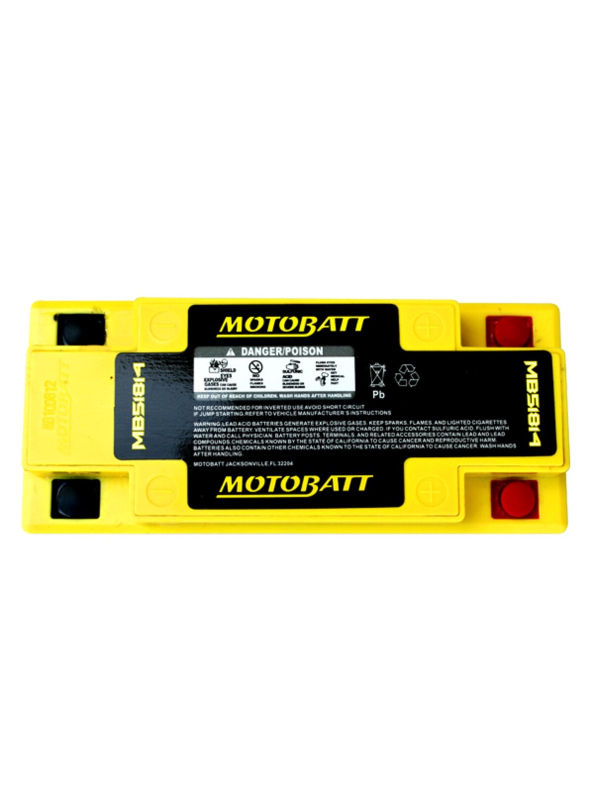 Motobatt MB51814 battery 1 Motobatt MB51814 battery 1