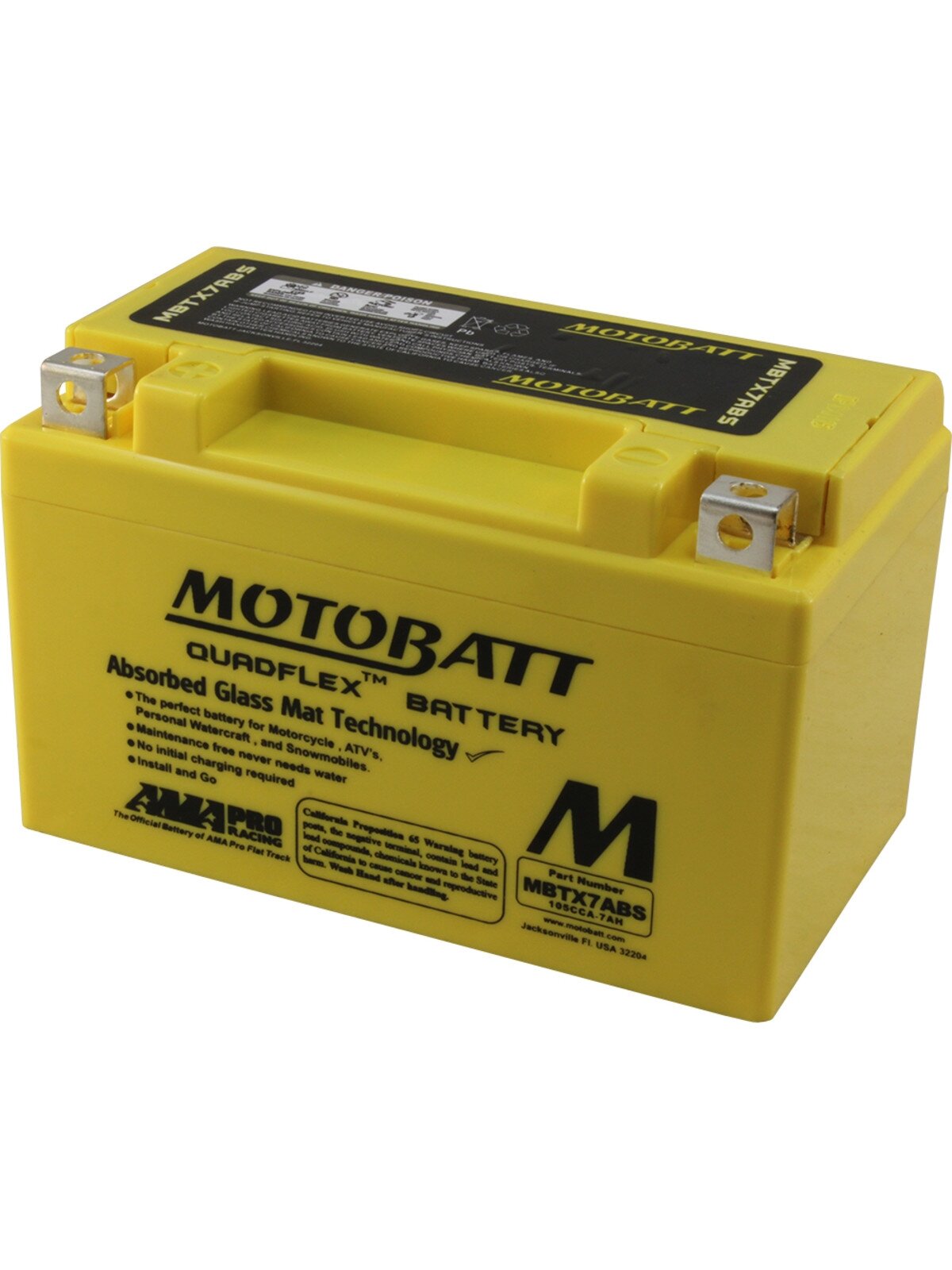 Motobatt MBTX7ABS battery