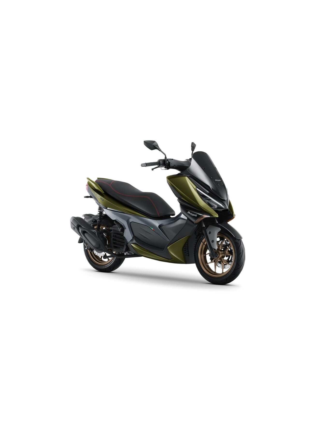 Motoroleris MALAGUTI MADISON 125 ALBERTO GREEN