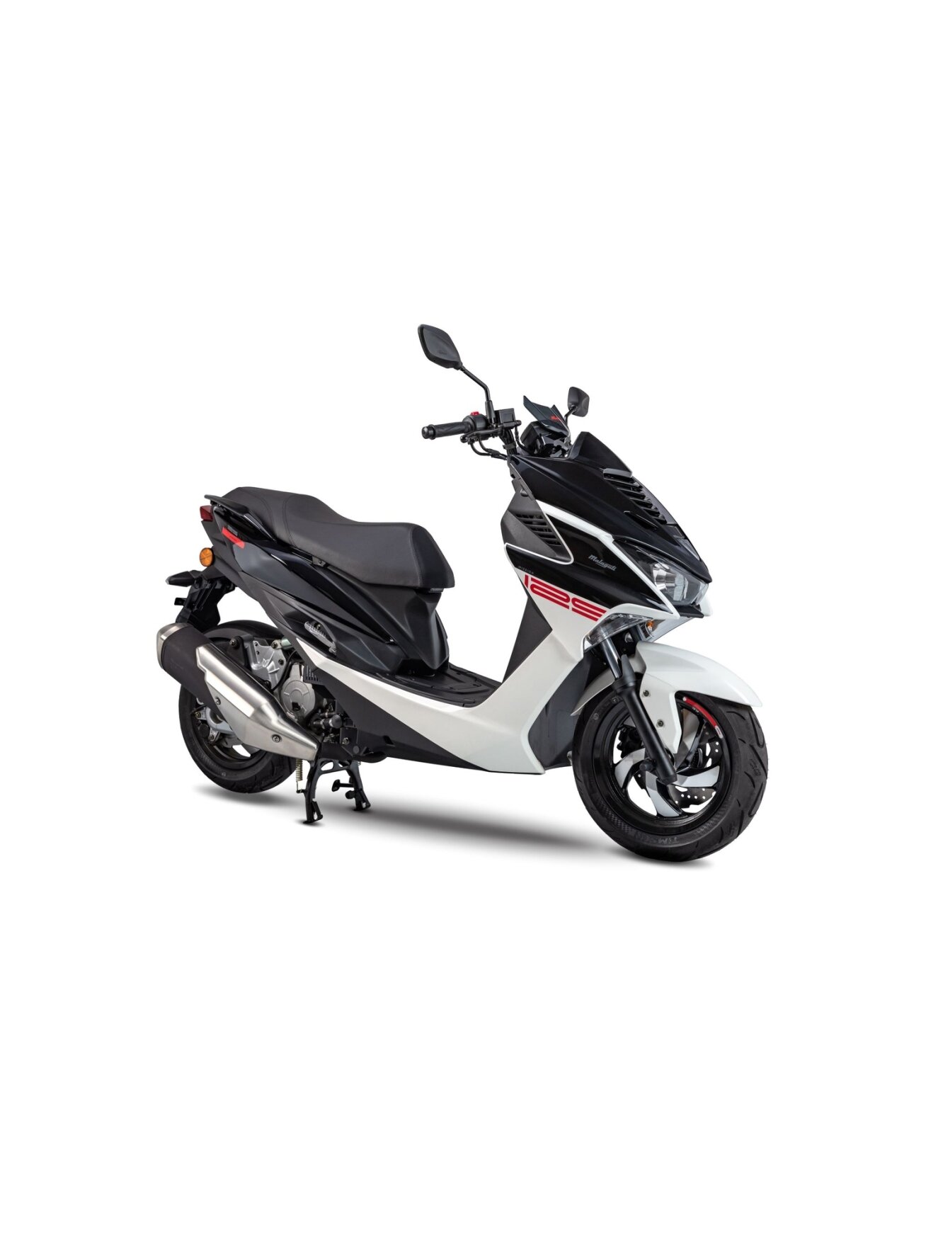 Motoroleris MALAGUTI MISSION 125 NEVE WHITE