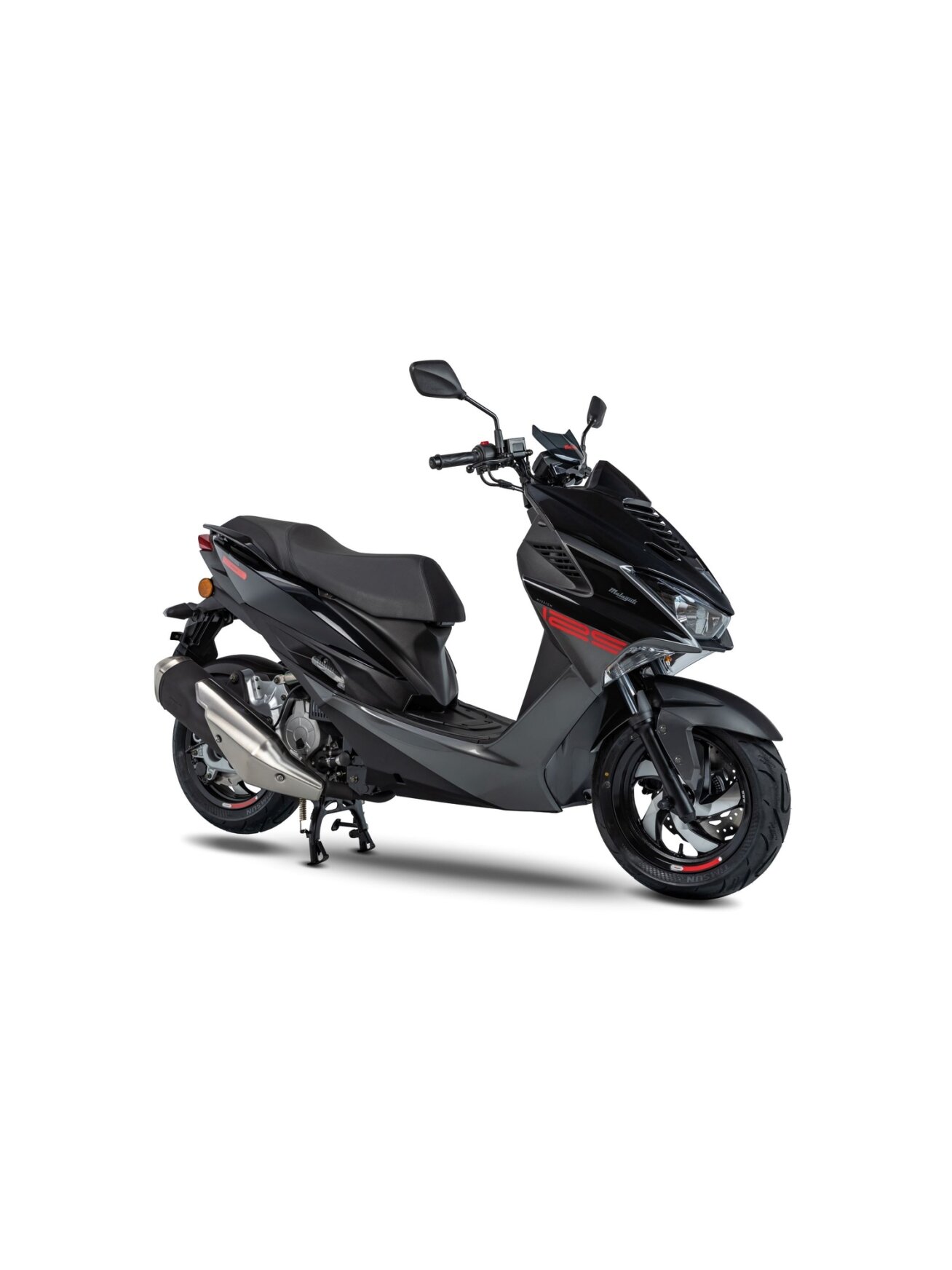 Motoroleris MALAGUTI MISSION 125 SPIRITO GREY