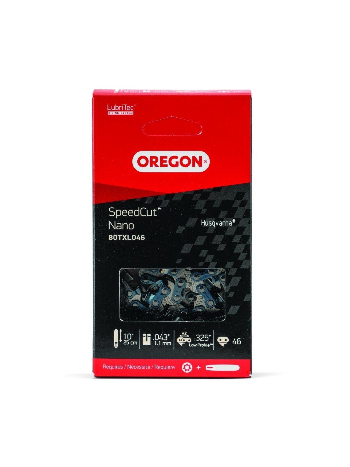 Oregon pjovimo grandinė 80TXL051E - 1,1 mm/51 narelis/apvaliu kampu Oregon pjovimo grandinė 80TXL051E - 1,1 mm/51 narelis/apvaliu kampu
