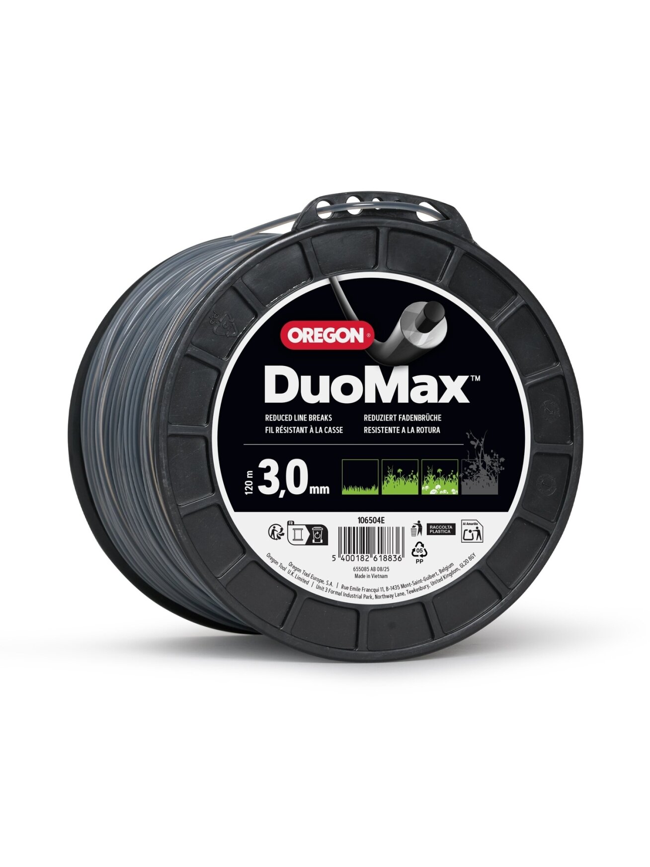 Oregon DuoMax pjovimo valas 3,0mm/120m