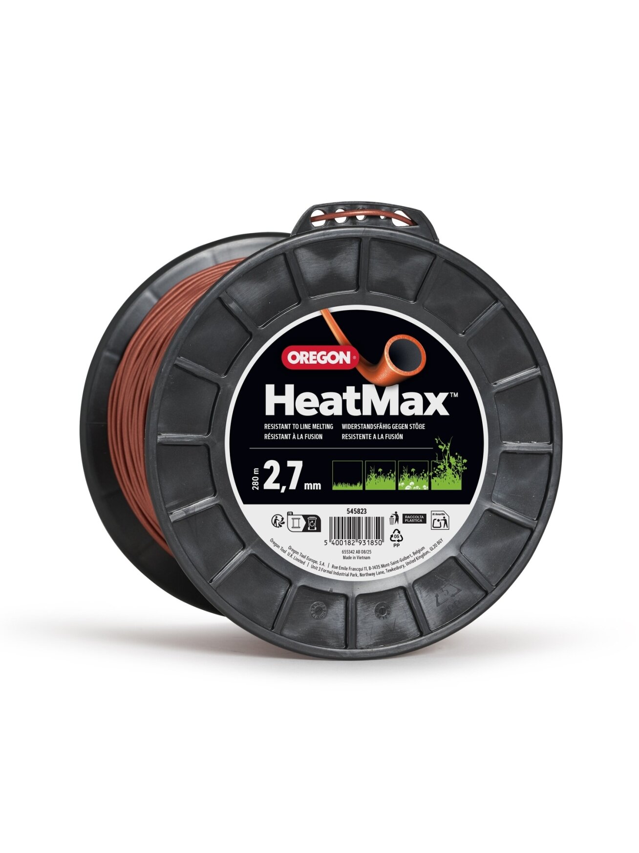 Oregon HeatMax pjovimo valas 2,7mm/280m