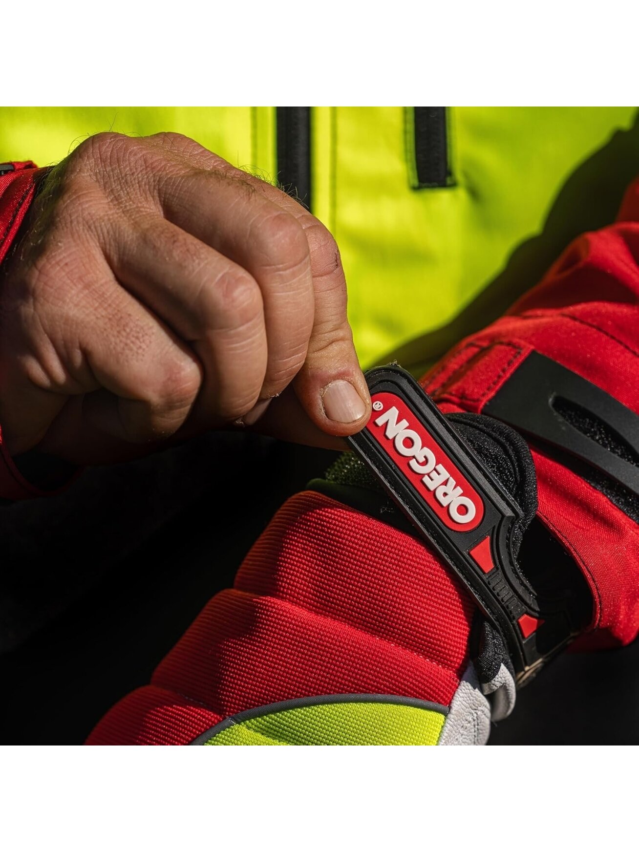 Oregon Protect PRO Hi-Vis pjūklininko pirštinės 8