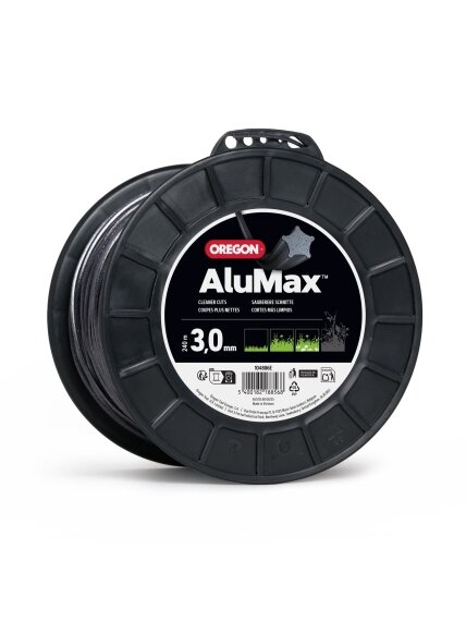 Oregon AluMax pjovimo valas 3,0mm/240m Oregon AluMax pjovimo valas 3,0mm/240m