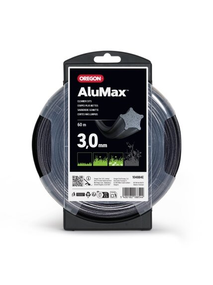 Oregon AluMax pjovimo valas 3,0mm/60m Oregon AluMax pjovimo valas 3,0mm/60m