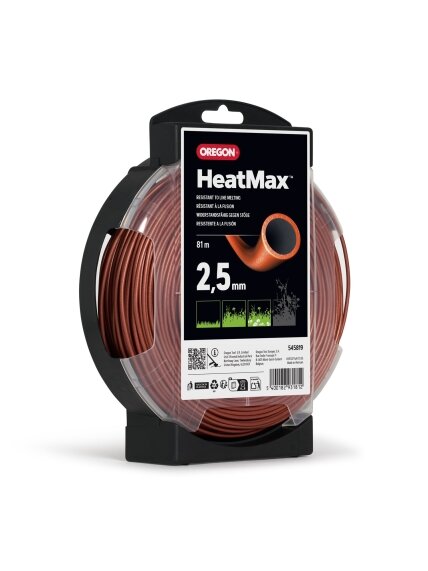 Oregon HeatMax pjovimo valas 2,5mm/81m 1