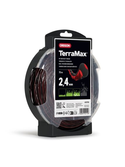 Oregon Terramax pjovimo valas 2,4mm/70m 1 Oregon Terramax pjovimo valas 2,4mm/70m 1