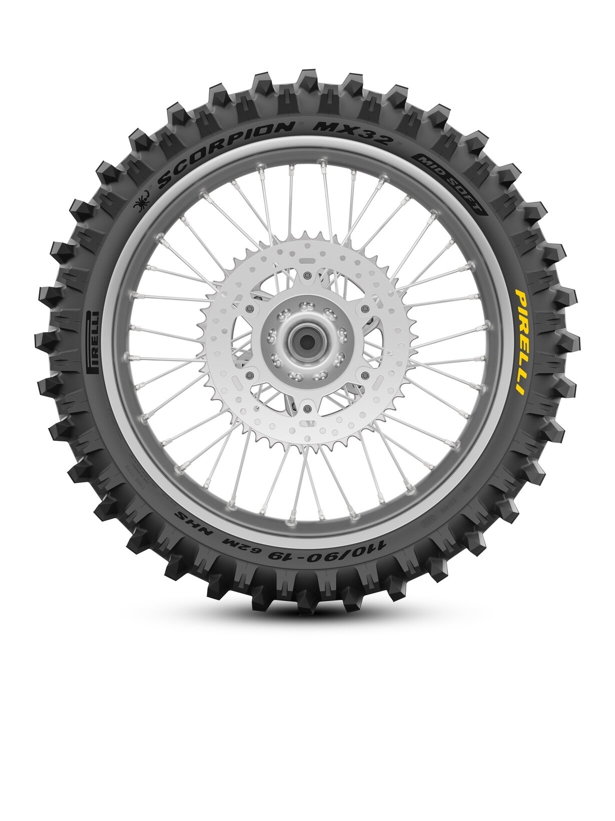 Pirelli New Scorpion MX32 Mid Soft 110/90-19 NHS 62M Re 1 Pirelli New Scorpion MX32 Mid Soft 110/90-19 NHS 62M Re 1