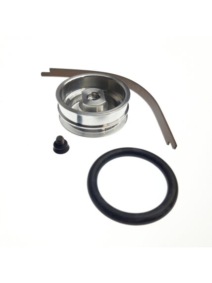 Piston Assembly: Floating(1.834 Bore) w/Std Temperature O-Ring, Max volume bleed and Piston Assembly: Floating(1.834 Bore) w/Std Temperature O-Ring, Max volume bleed and