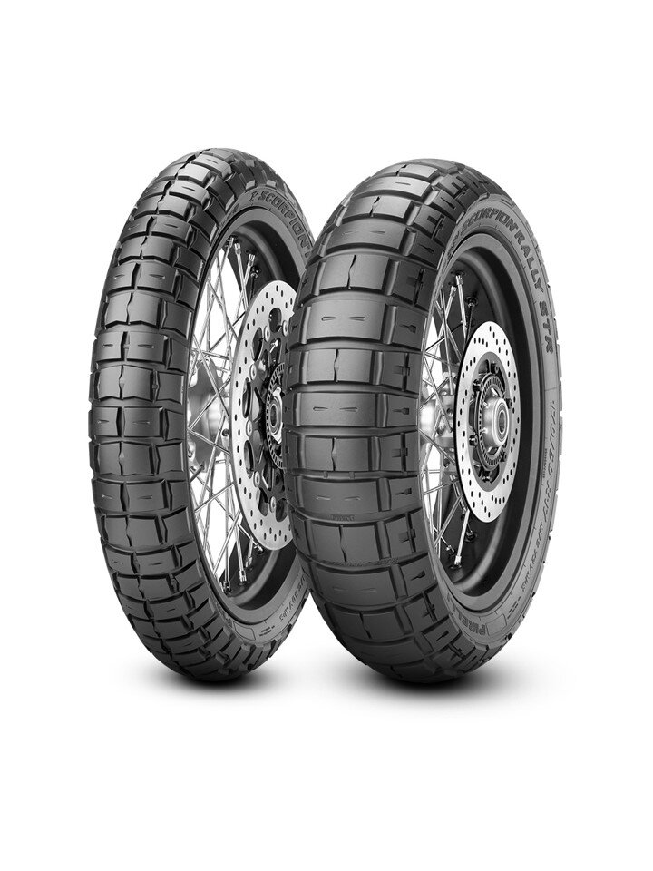 Pirelli Scorpion Rally STR 110/80 R 18 M/C 58V M+S TL Fr. Pirelli Scorpion Rally STR 110/80 R 18 M/C 58V M+S TL Fr.