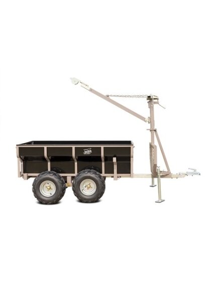 PRIEKABA SHARK ATV TRAILER WOOD 1500 BLACK PRIEKABA SHARK ATV TRAILER WOOD 1500 BLACK