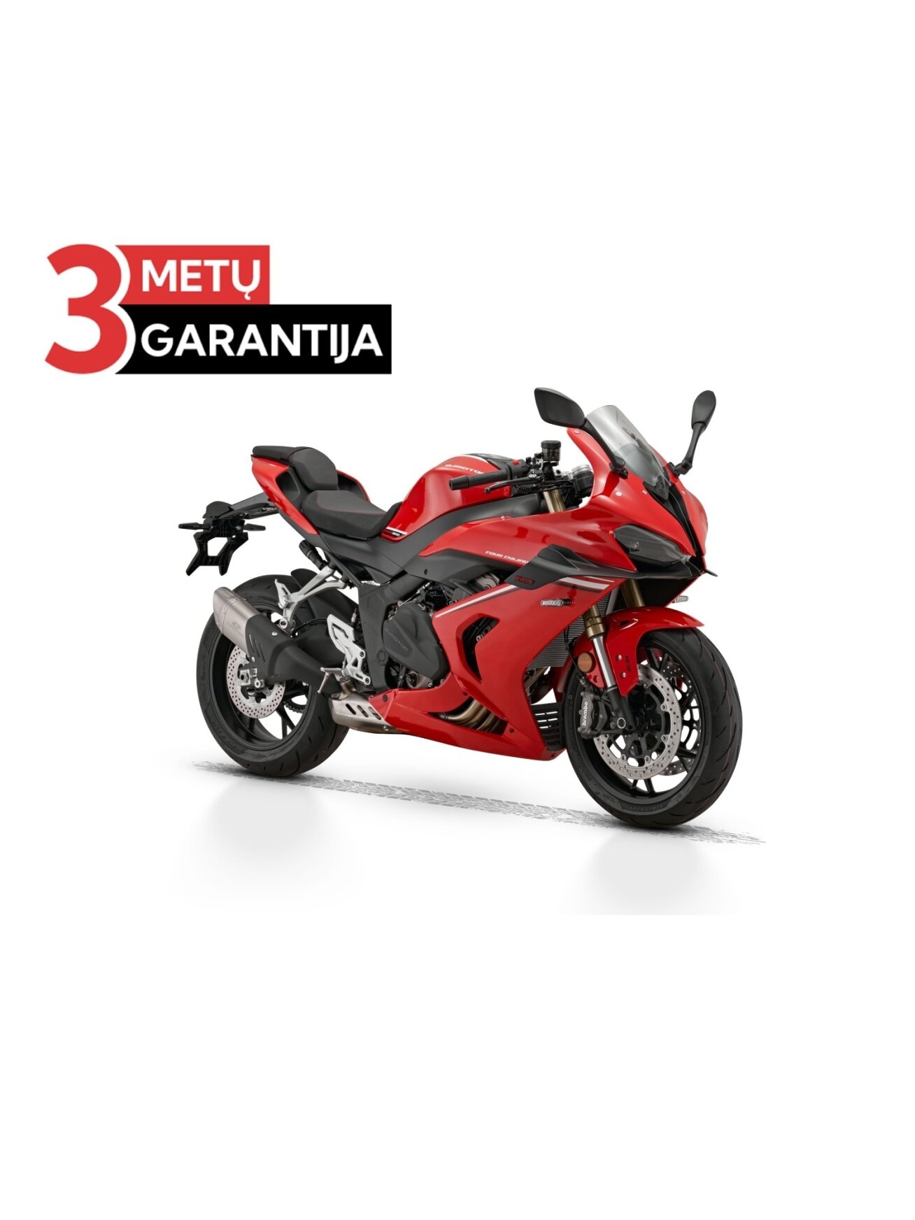QJMOTOR SRK 800 RR RAUDONA/JUODA QJMOTOR SRK 800 RR RAUDONA/JUODA
