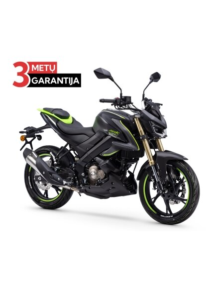 QJMOTOR SRK 125 S JUODA/BLACK QJMOTOR SRK 125 S JUODA/BLACK
