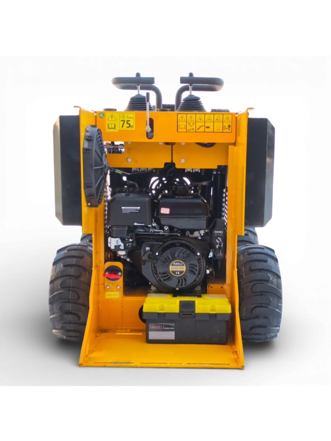 Ratinis mini krautuvas ENZO - HTS280 (Benzininis) 22