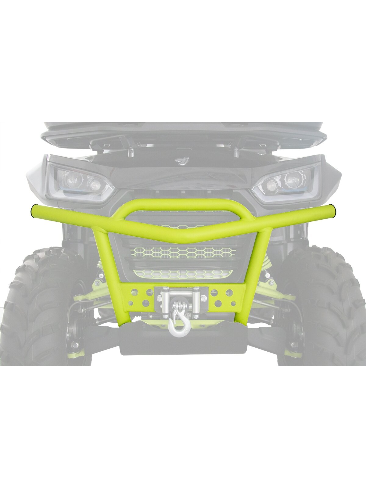 R/B A02-R110104-FG0-00 Segway Snarler AT6 Front bumper (green) (2020 - 2022) R/B A02-R110104-FG0-00 Segway Snarler AT6 Front bumper (green) (2020 - 2022)