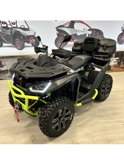 R/B A02-R110104-FG0-00 Segway Snarler AT6 Front bumper (green) (2020 - 2022) 1