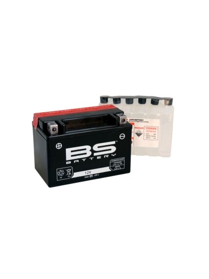 R/B V508012008A514 BS-BATTERY BTX9-BS 12V/8Ah moto (YTX9-4/YTX9-BS) Linhai M150, 200, 210 1