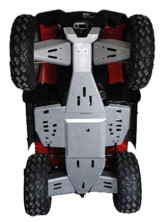 Ricochet ATV Polaris Sportsman XP550/850 Touring 2010-19, Skidplate set Ricochet ATV Polaris Sportsman XP550/850 Touring 2010-19, Skidplate set