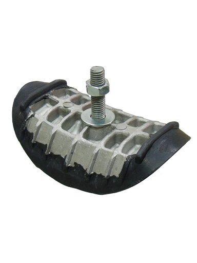 Rim lock 2.50 Aluminium/Rubber
