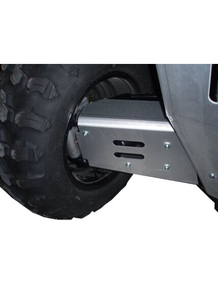 Ricochet ATV Polaris XP550/850 2009-19, Skidplate set with floorboard plates 3